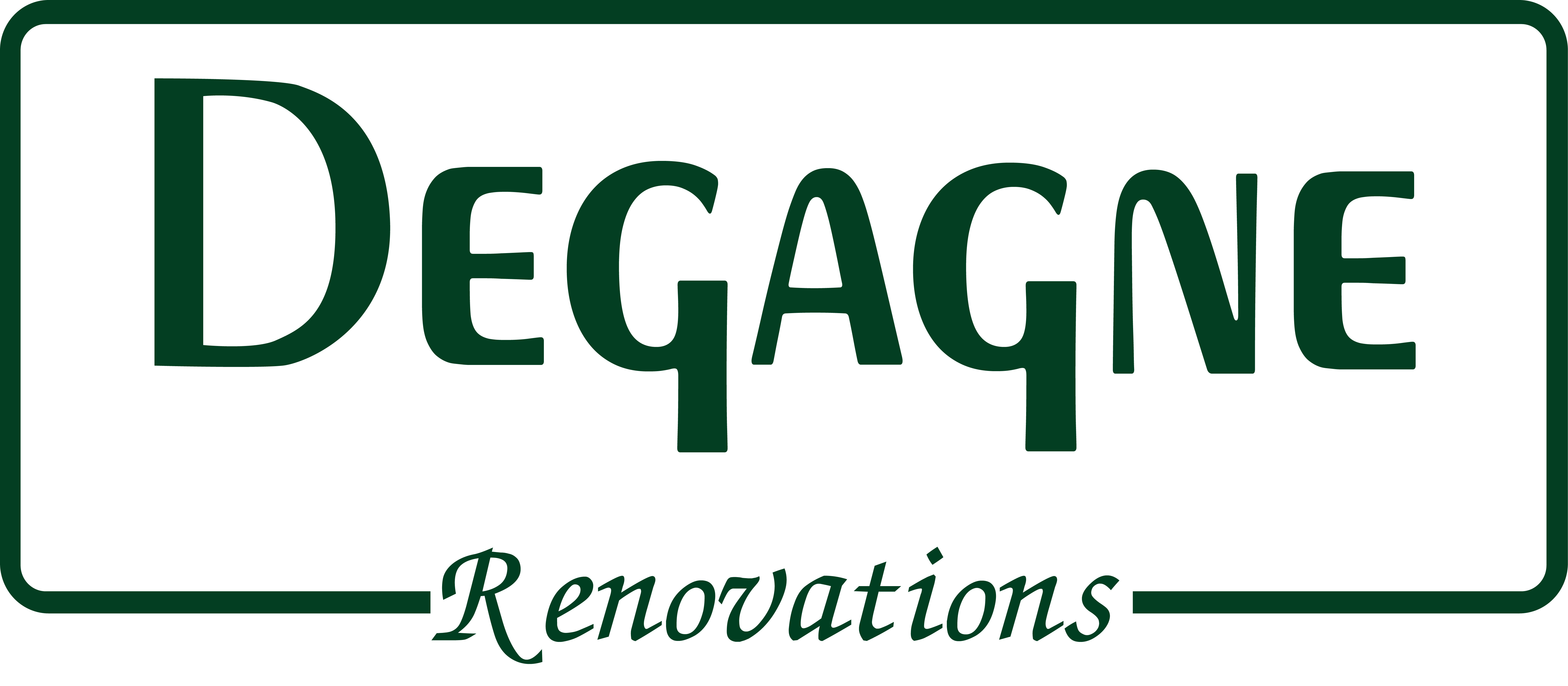 Degagne Renovations Logo